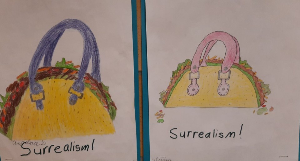 surrealism art ideas for kids
